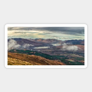 Fort William From Ben Nevis Sticker